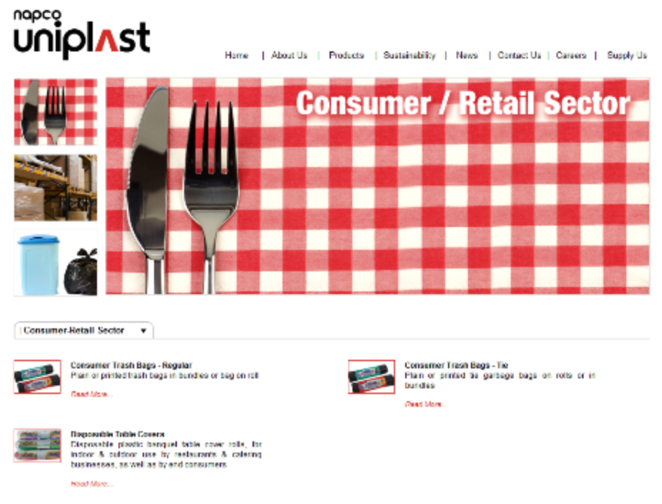 Uniplast Lanuches New Visually Appealing Website