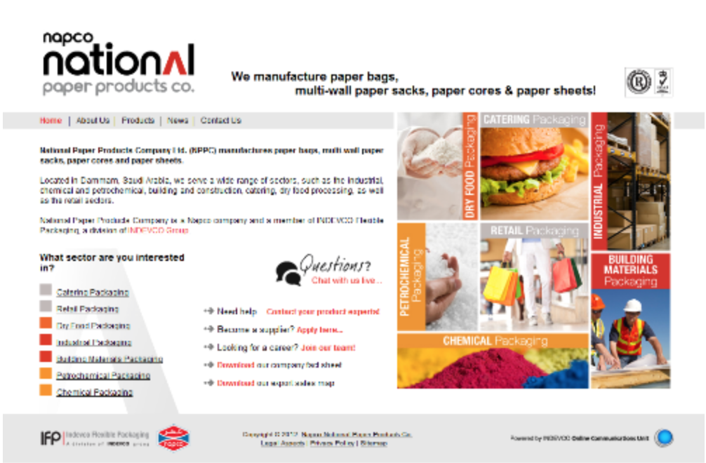 National Paper Products Company New Website Now Online