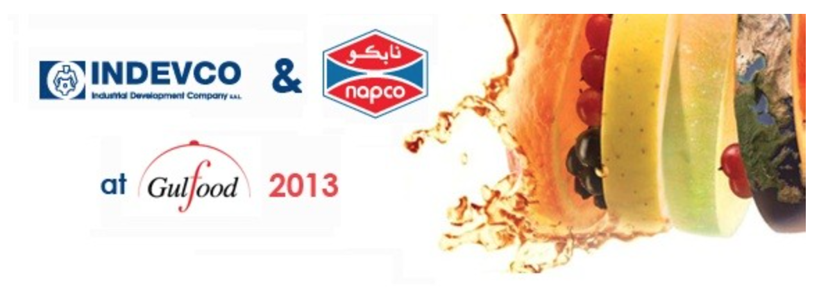 INDEVCO & Napco to Gain Insight into the Middle East Food Industry at Gulfood 2013