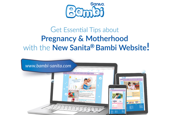 Sanita® Bambi Website More Interactive to Improve Mothers’ Parenting Skills