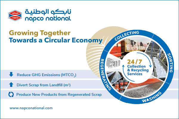Napco National to Focus on Circular Economy of Plastics at GPCA Forum 2018