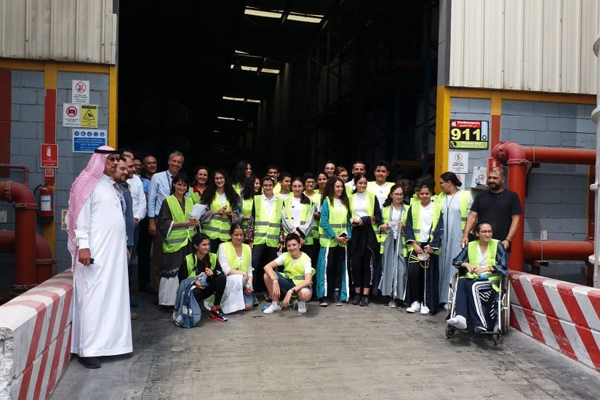 Napco National Welcomes French International School Students at Recycling Facility in Jeddah