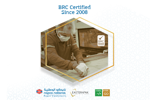 EASTERNPAK, a Proud Holder of the BRC Certification for Over 10 Years