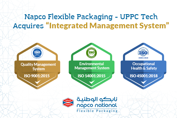 Napco Flexible Packaging – UPPC Tech, Acquires Integrated Management System Certification