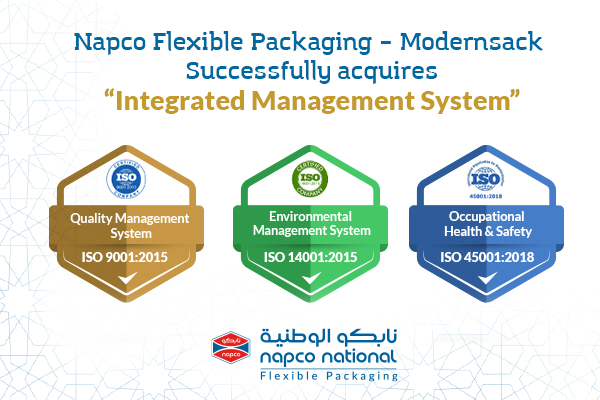 Napco Flexible Packaging Branches Continue towards Integrated Management Systems