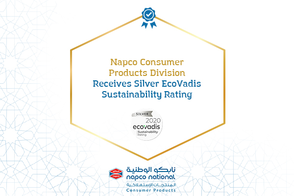 Napco Consumer Products Division, Obtains Silver EcoVadis Sustainability Rating