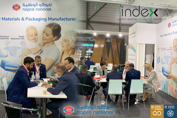 Napco National highlights its sustainable product portfolio for the hygiene converting sector at INDEX20