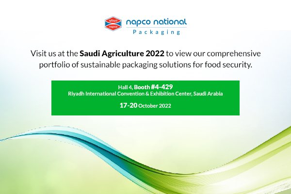Napco National Packaging to Present Sustainable Agricultural Solutions for Food Security at Saudi Agriculture 2022