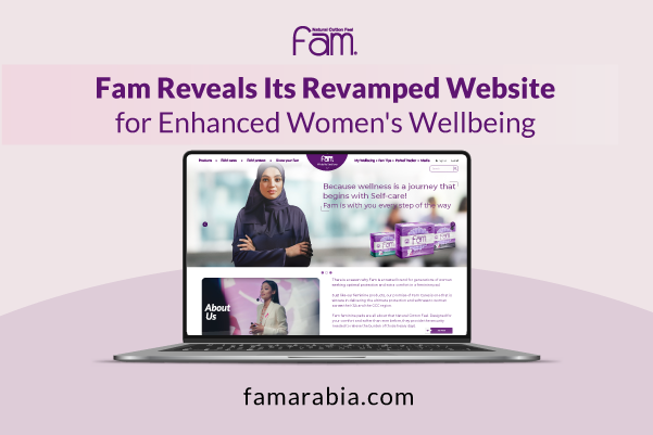 Fam Reveals Its Revamped Website for Enhanced Women’s Wellbeing
